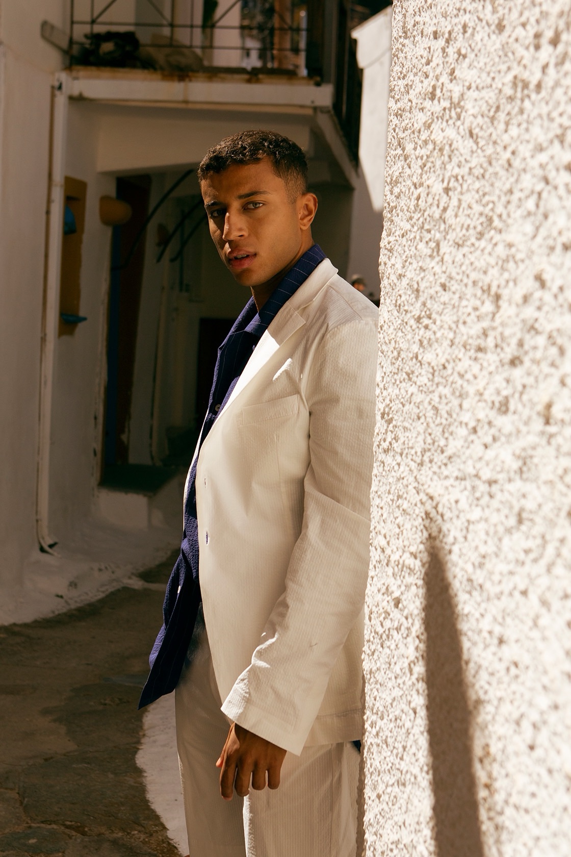 Orion cotton blazer