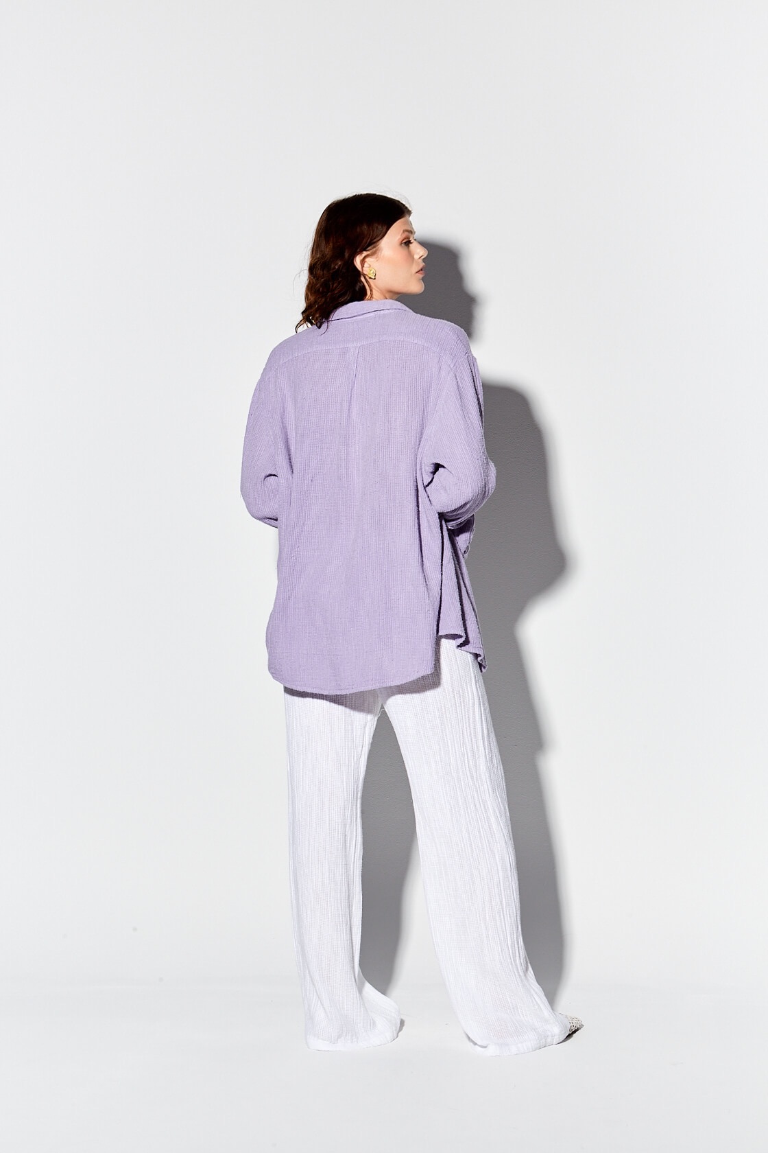 Atropos cotton-linen shirt