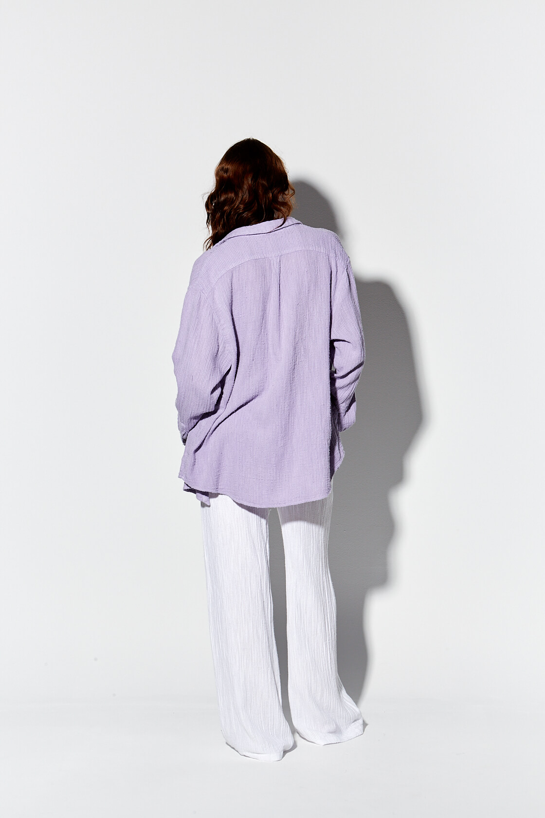 Alcyone cotton-linen pants