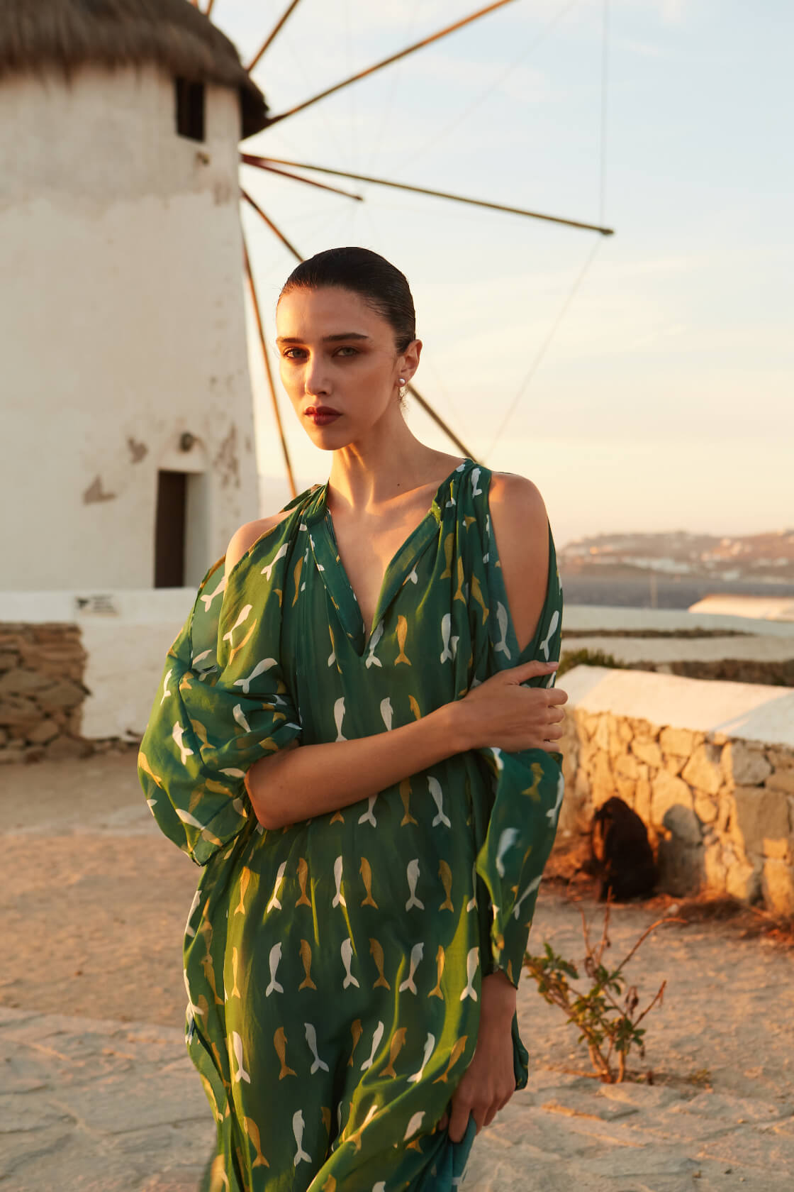maxi kaftan dress