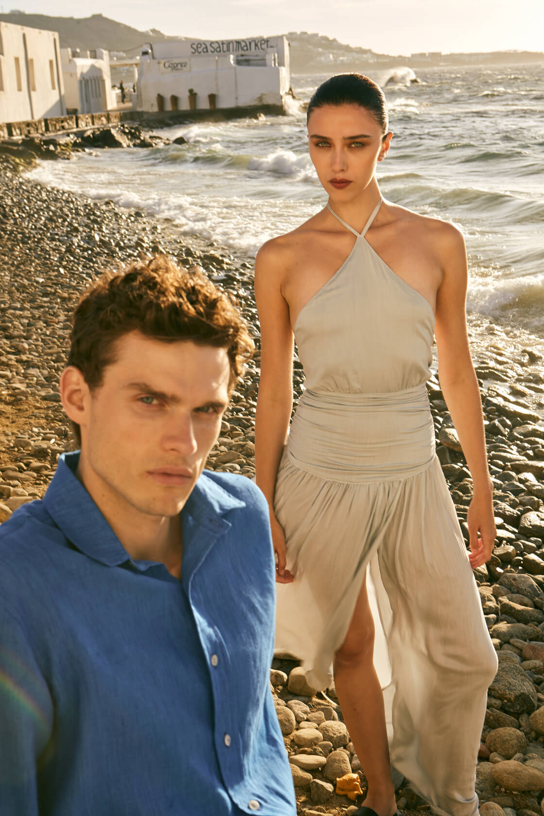 halter neck maxi dress the core edit