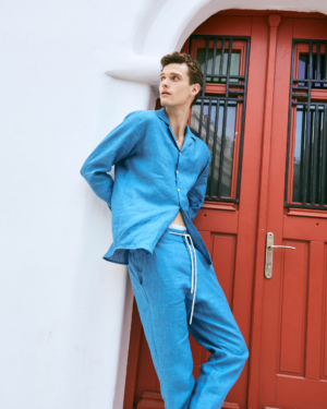 silk-viscose men's shorts
